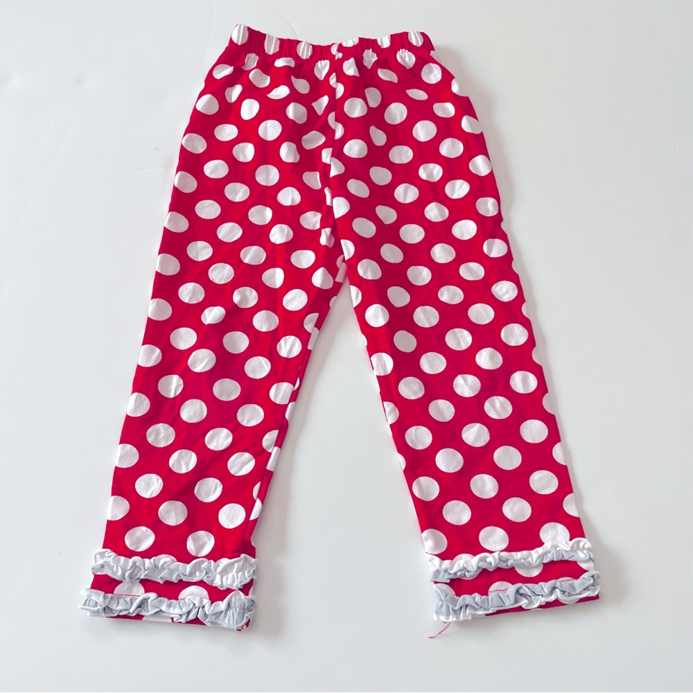 Dot Ruffle Leggings